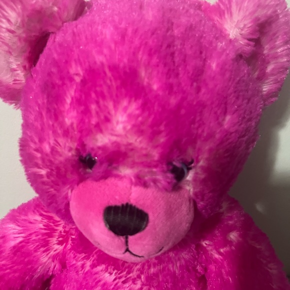 Build-A-Bear Workshop Candy Pop Pink Bear Plush Toy 2018 - Picture 5 of 11